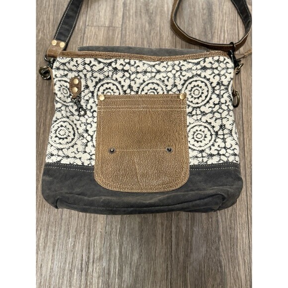 Myra Bag Pivot Print With Adjustable‎ Strap & Zipper Shoulder Bag - Picture 2 of 9